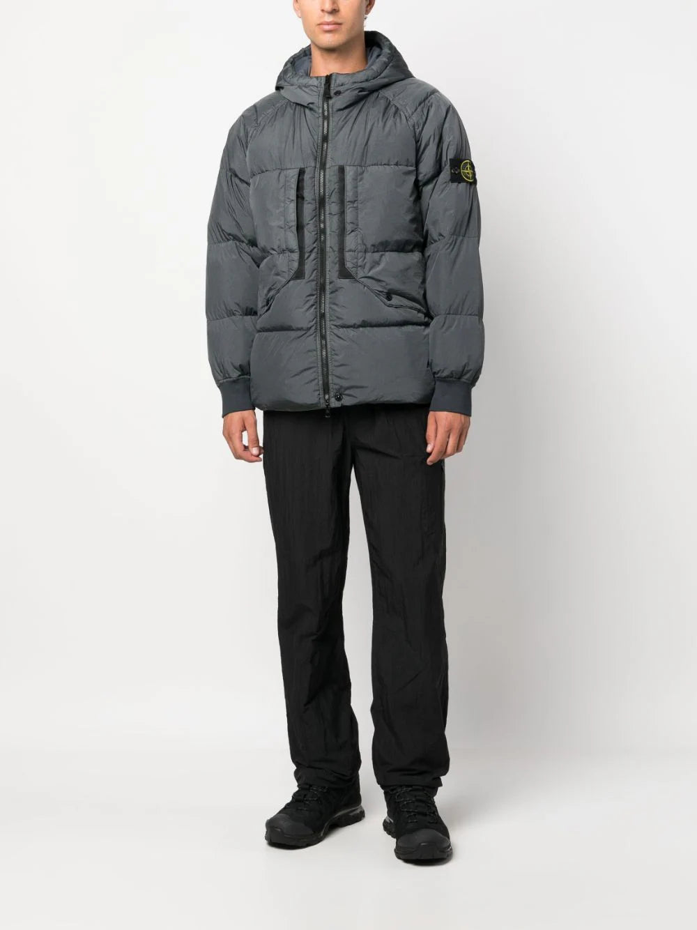STONE ISLAND 40723 garment dyed crinkle reps recycled nylon down Hotsell