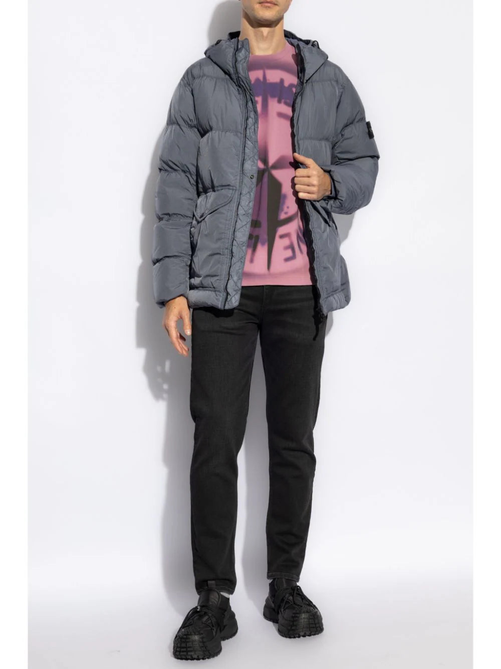 STONE ISLAND 40723 rds real down jacket Saldi Di Fabbrica