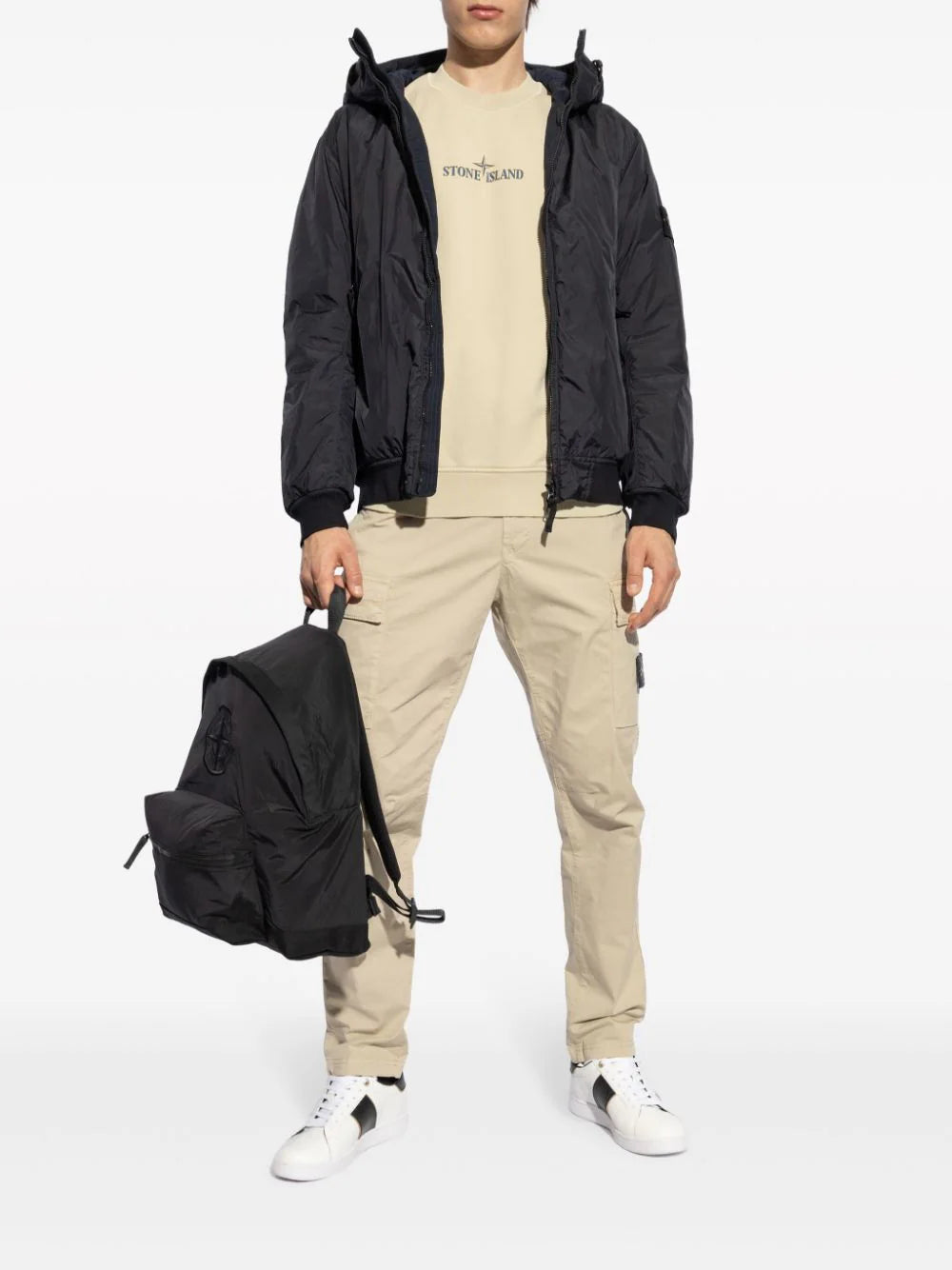 STONE ISLAND 40823 garment dyed jacket Enormi sconti