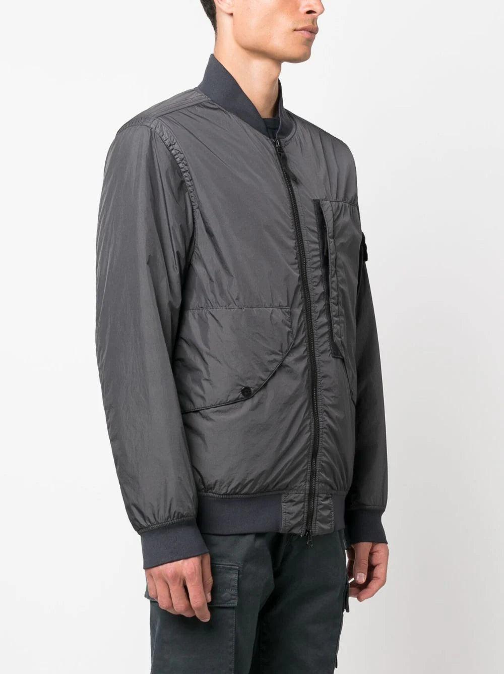 STONE ISLAND 40923 garment dyed crinkle reps recycled nylon with primaloft®-tc Trasporto libero internazionale