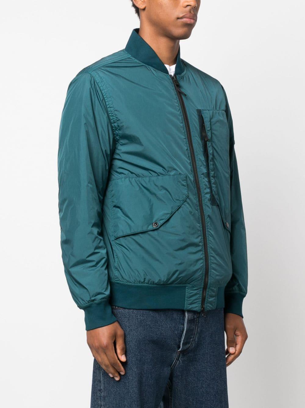 STONE ISLAND 40923 garment dyed crinkle reps recycled nylon with primaloft®-tc Officina