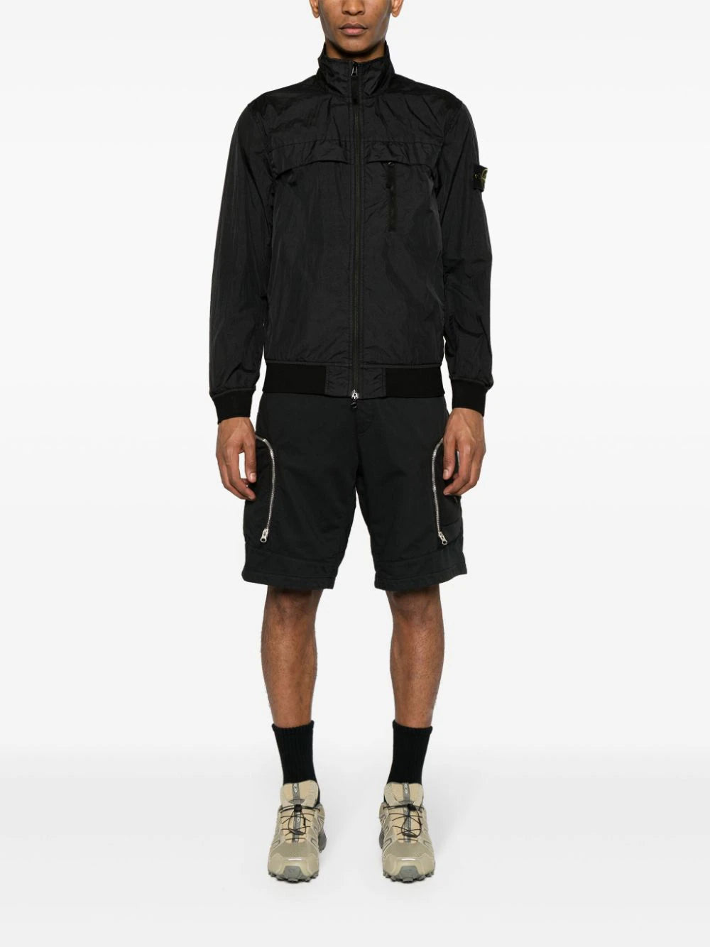 STONE ISLAND 41022 garment dyed crinkle reps r-ny In vendita