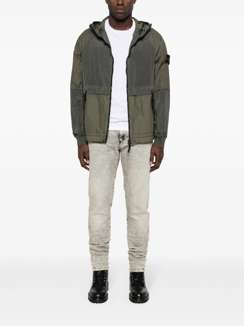 STONE ISLAND 42020 nylon metal watro-tc in econyl® regenerated nylon Nuovo