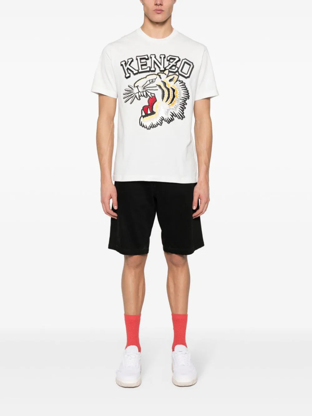 KENZO 'tiger varsity' t-shirt Vendite Flash