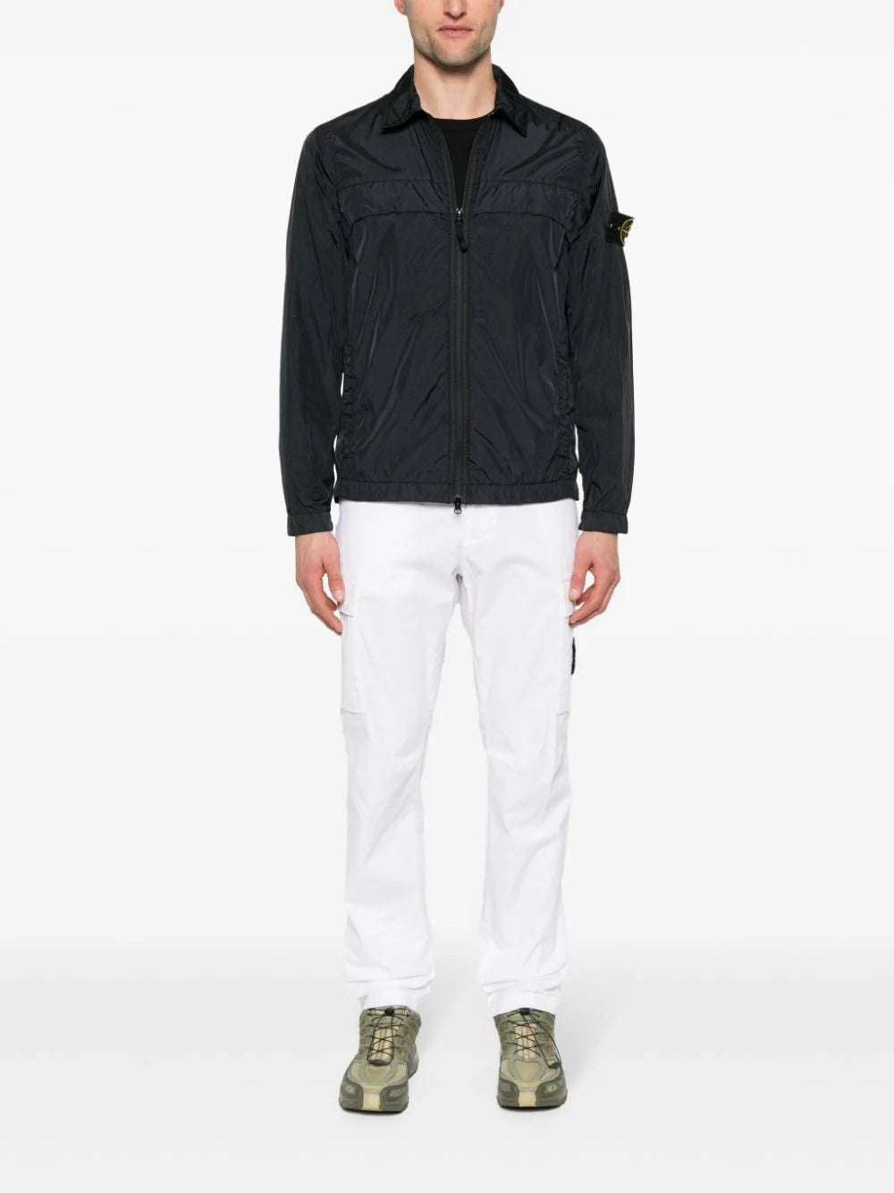 STONE ISLAND 10522 garment dyed crinkle reps r-ny Grande vendita