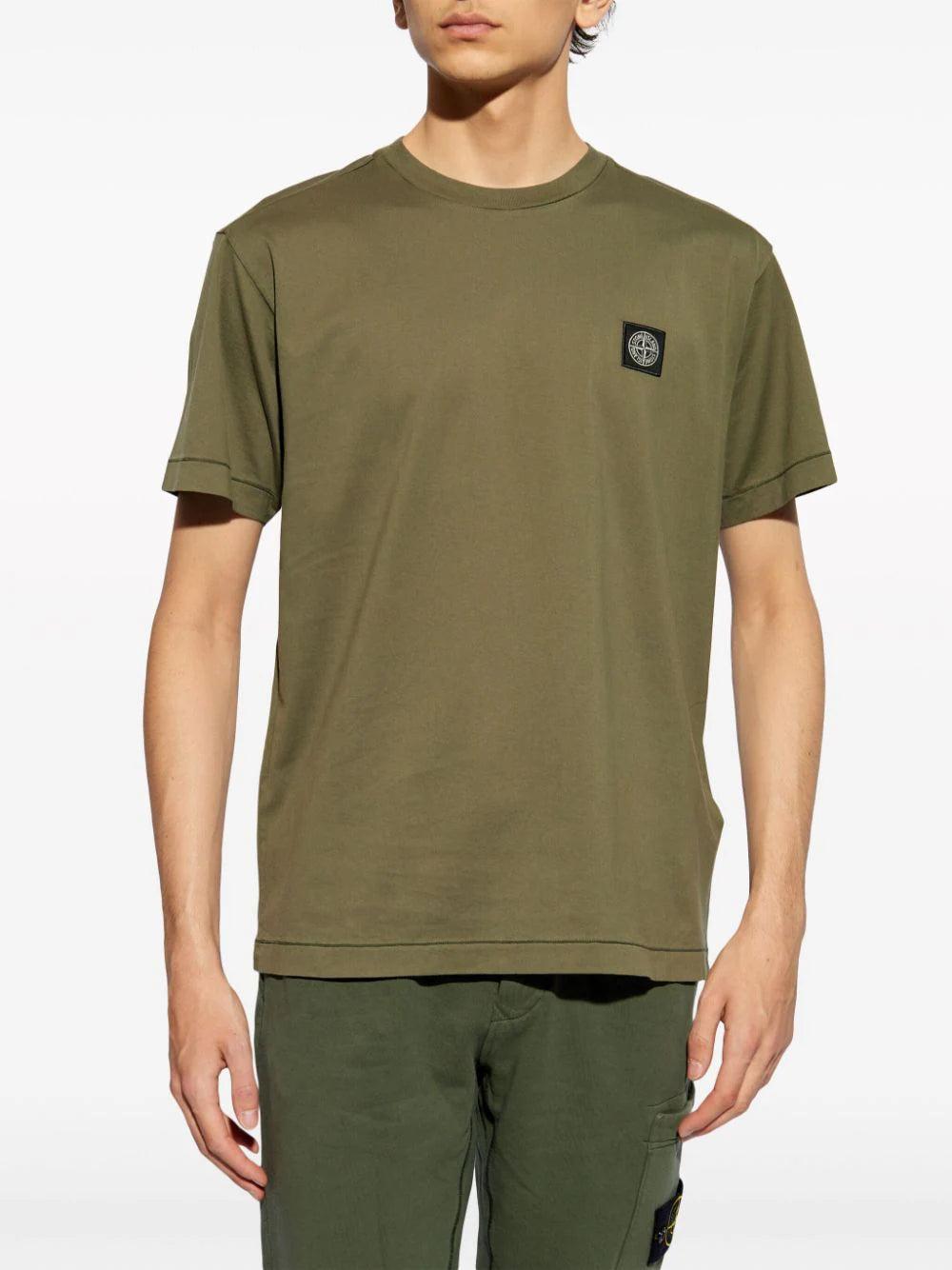 STONE ISLAND 24113 cotton t-shirt Latest fashion