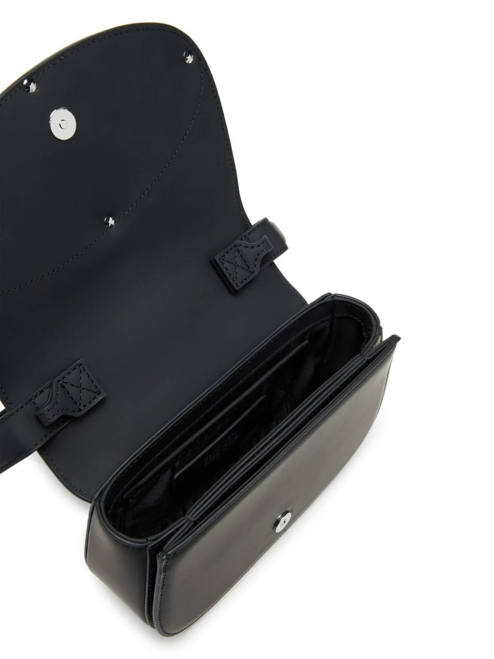 DIESEL 1dr-iconic matte leather shoulder bag Italy