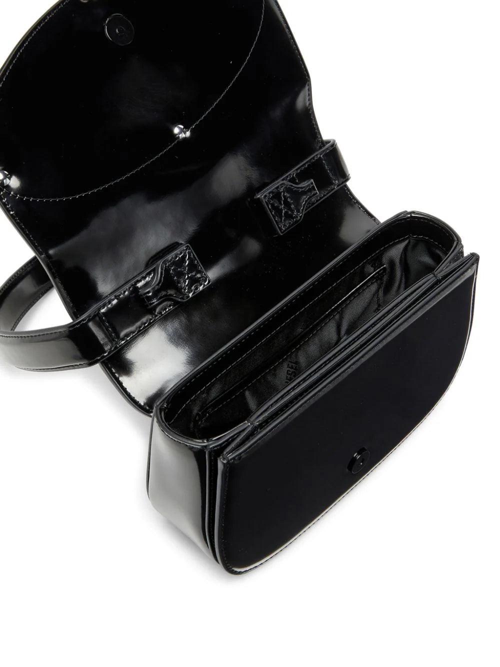 DIESEL 1dr-iconic shoulder bag in mirrored leather Italia