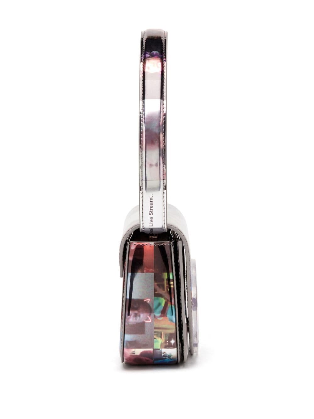 DIESEL 1dr-iconic shoulder bag with print Vendita