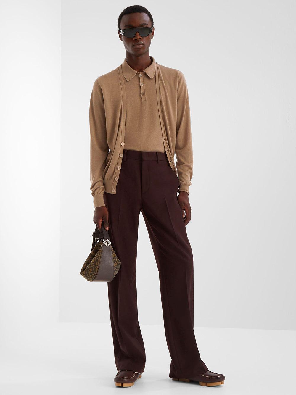 FENDI Wool polo Promozione Limitata