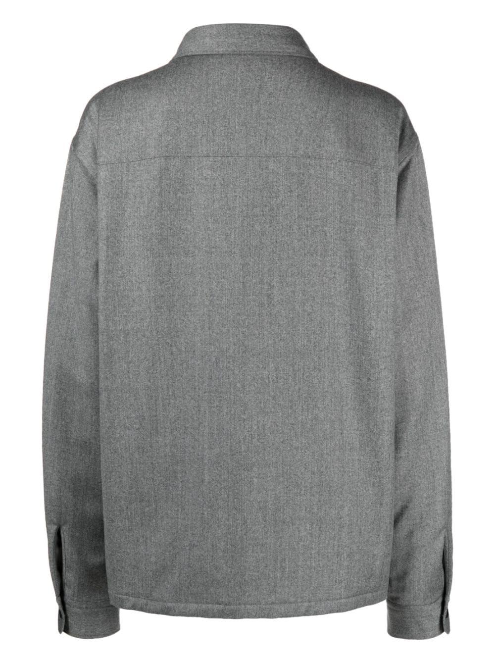 ZEGNA Wool shirt jacket Affare Del Giorno