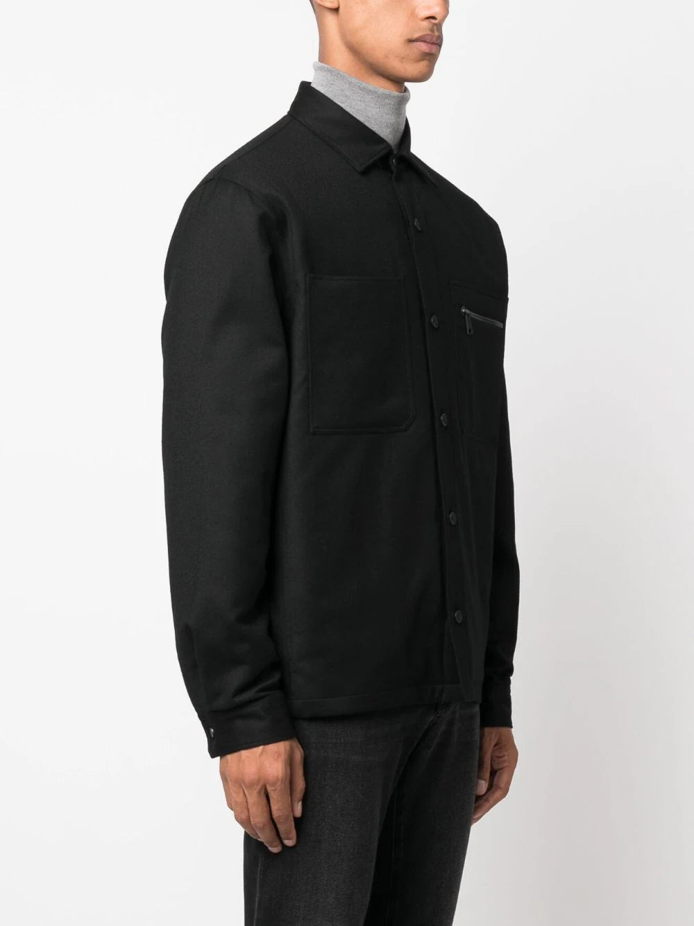 ZEGNA Wool shirt-jacket Sottocosto