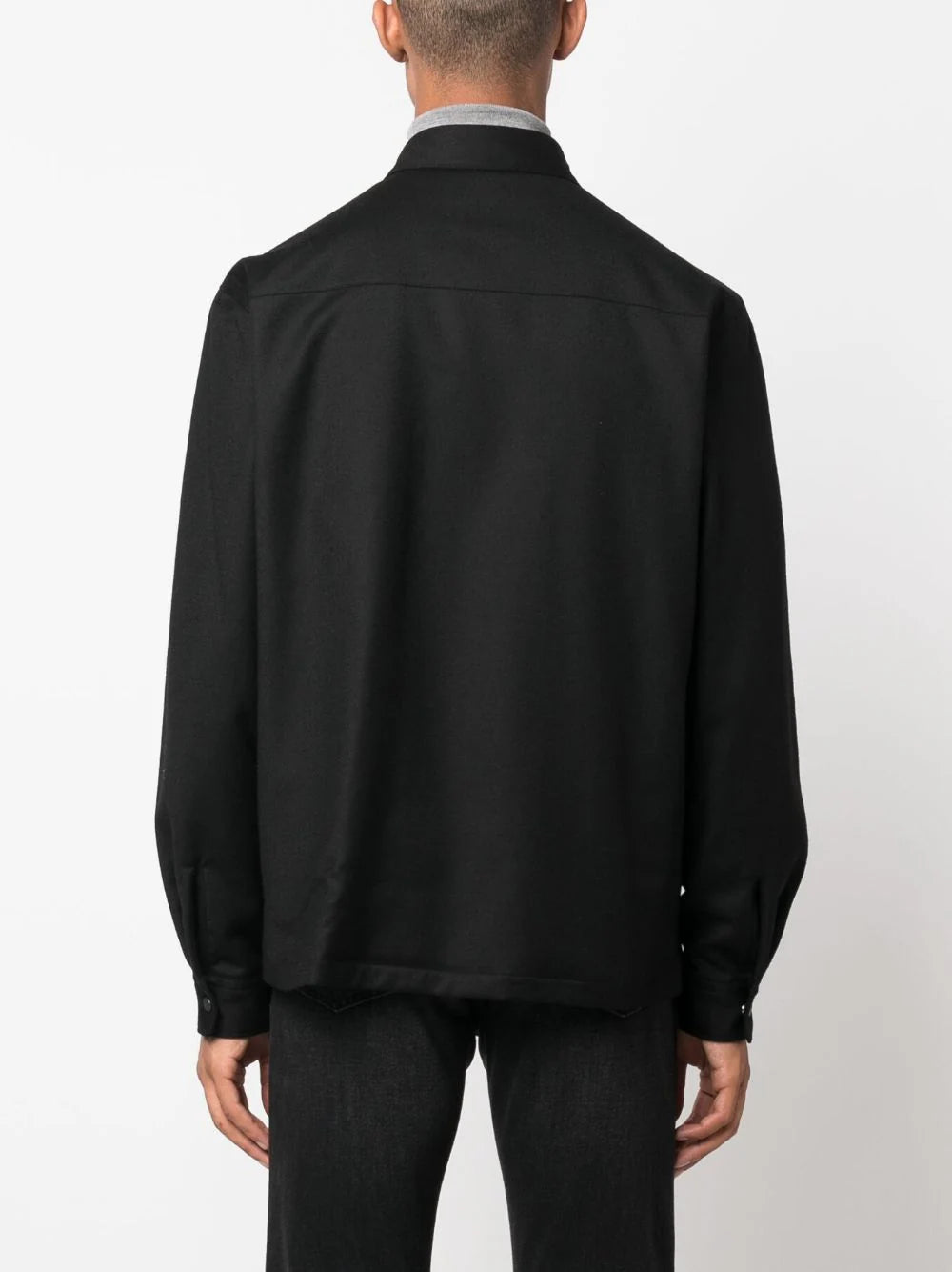 ZEGNA Wool shirt-jacket Sottocosto
