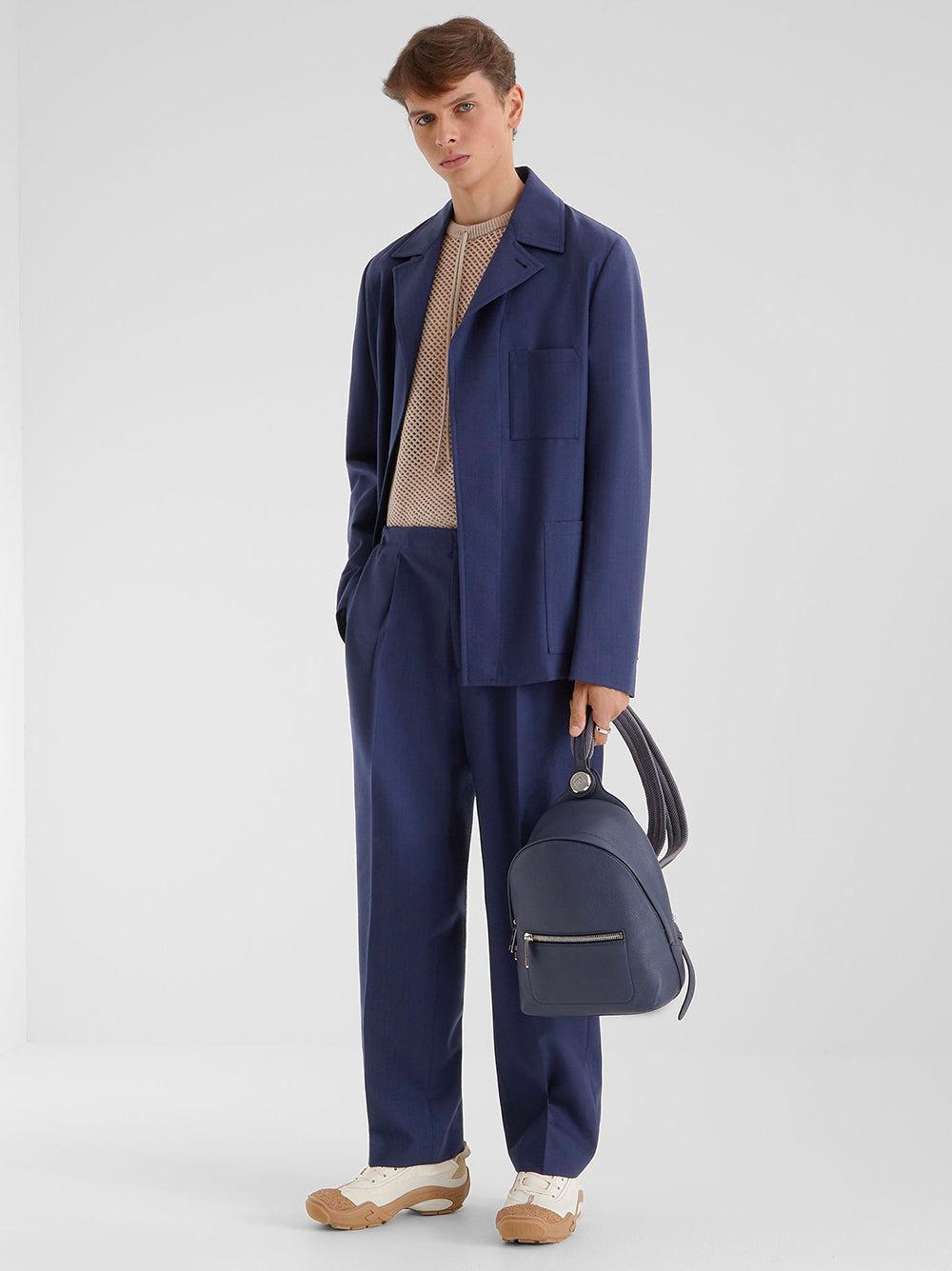 FENDI Wool trousers Sconto