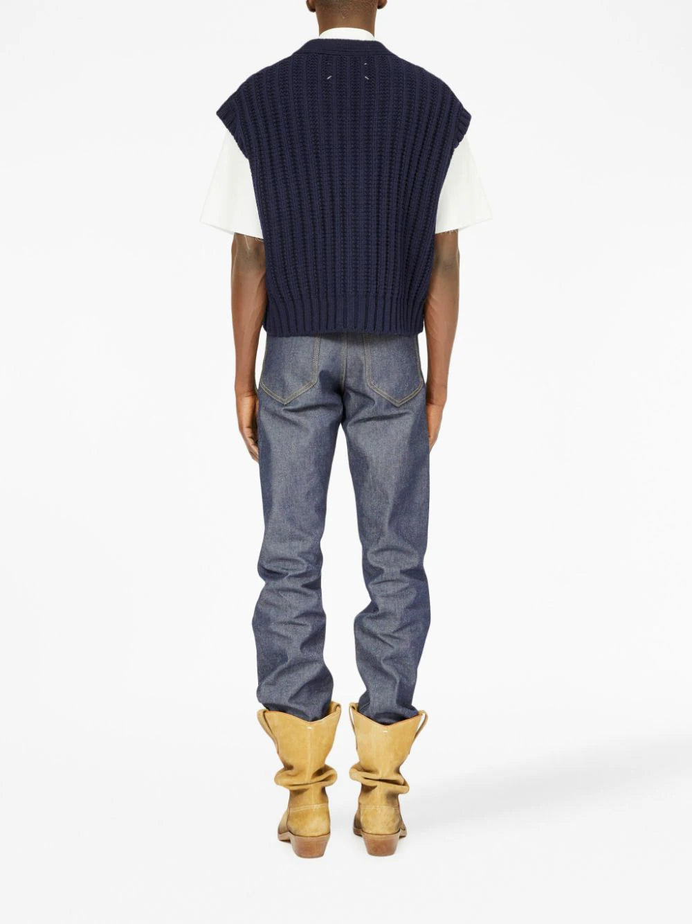 MAISON MARGIELA Wool vest Offerta
