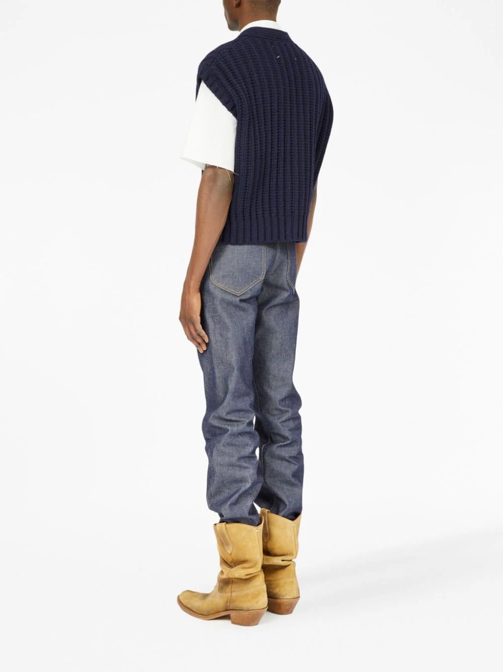 MAISON MARGIELA Wool vest Offerta
