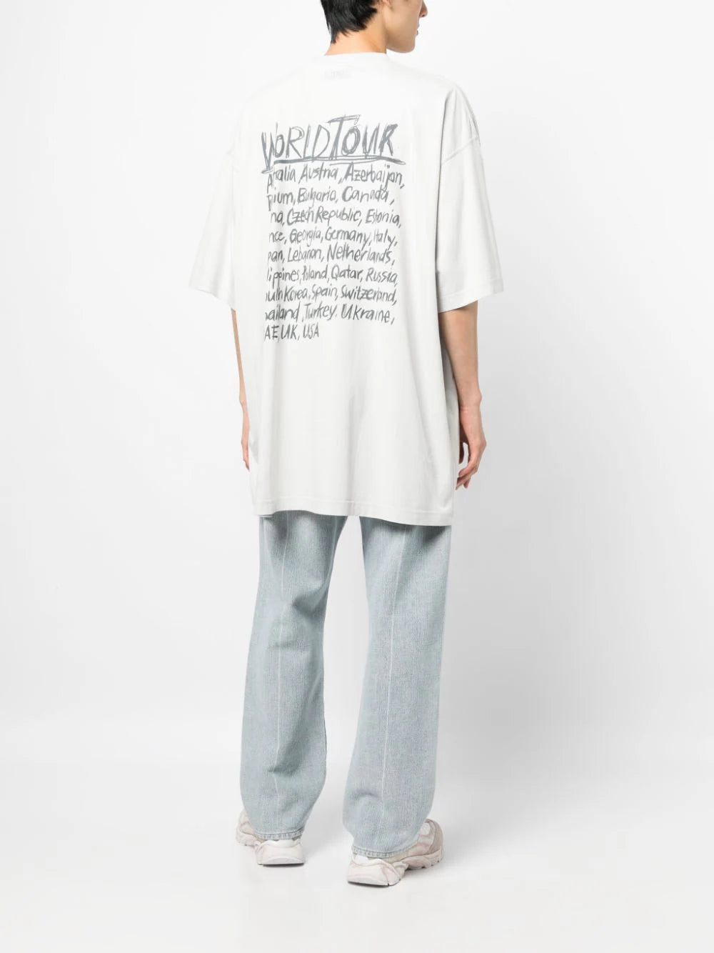 VETEMENTS Worldtour logo t-shirt Saldi