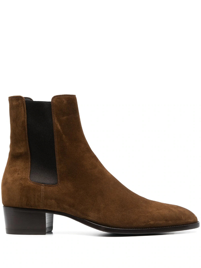 Saint Laurent Wyatt chelsea boots Hotsell