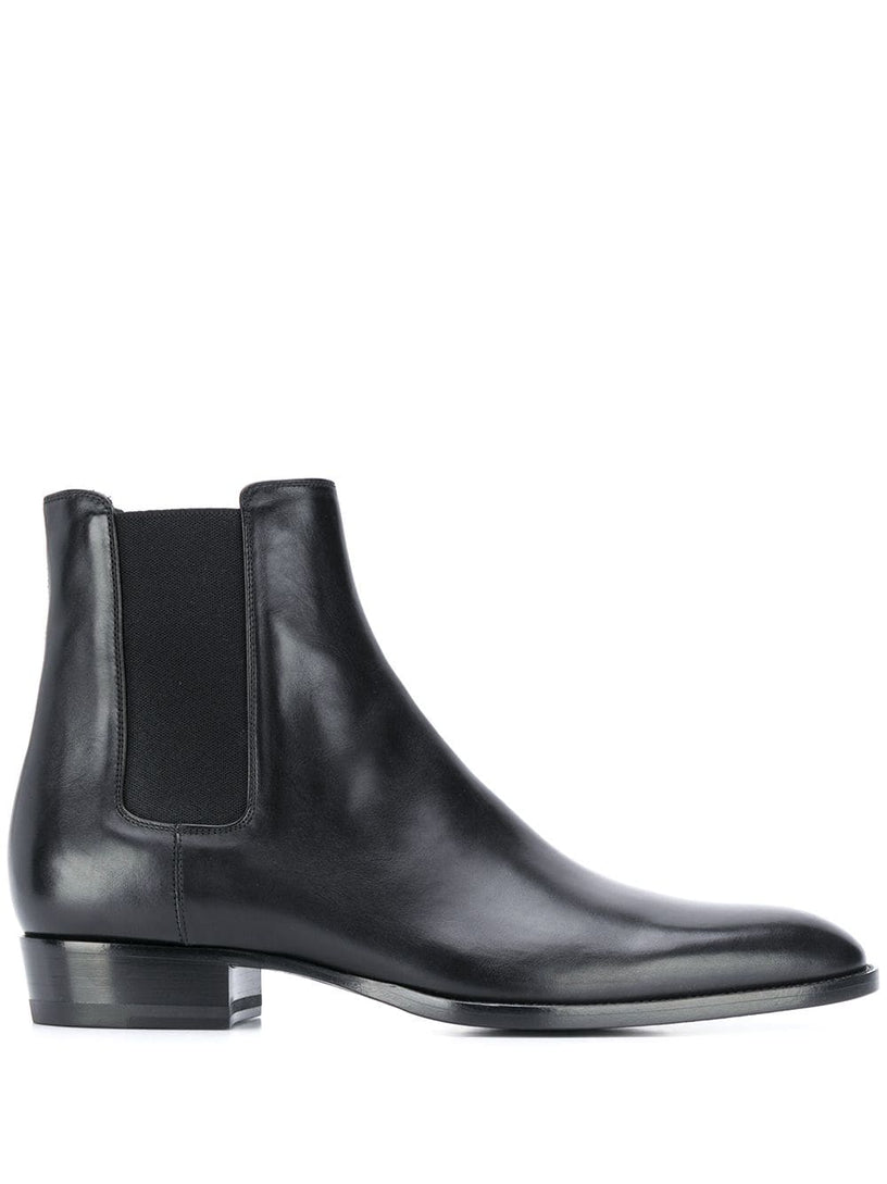 Saint Laurent Wyatt chelsea boots Vendita Calda