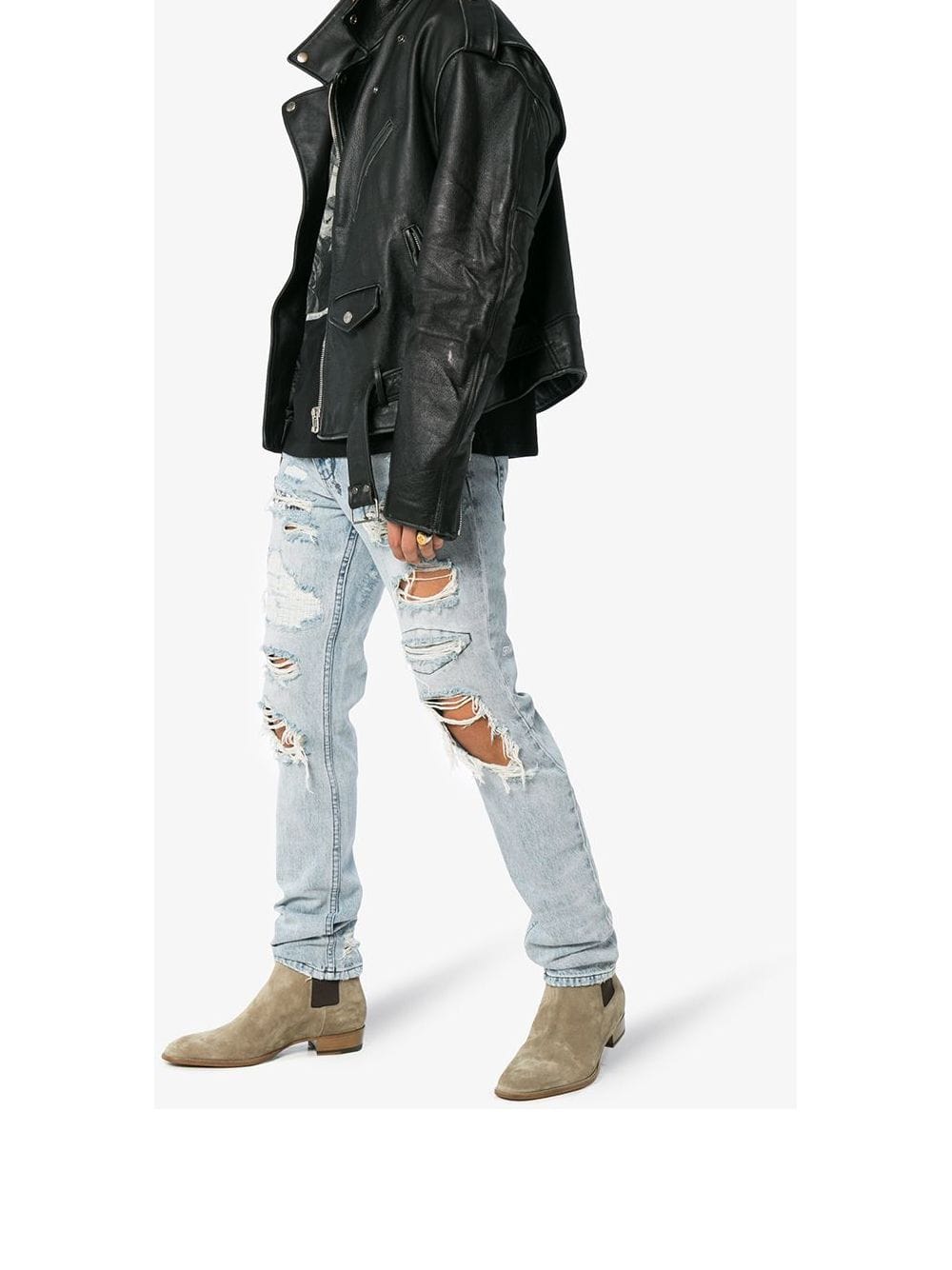 Saint Laurent Wyatt chelses boots Saldi Di Fabbrica