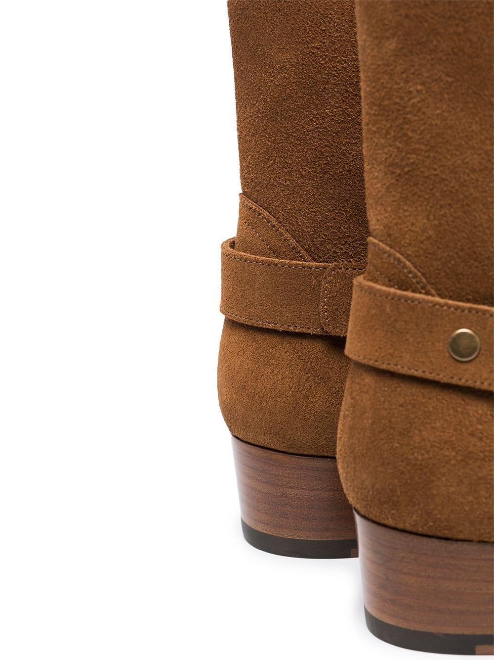 Saint Laurent Wyatt harness boots I Più Venduti