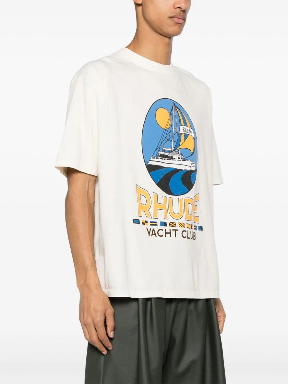 Rhude Yacht club t-shirt Sconto di tempo limitato