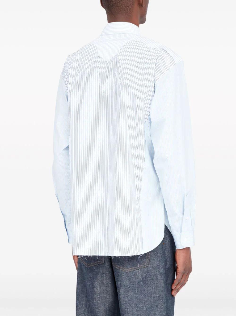 MAISON MARGIELA Yoke stripe shirt Prezzo di fabbrica