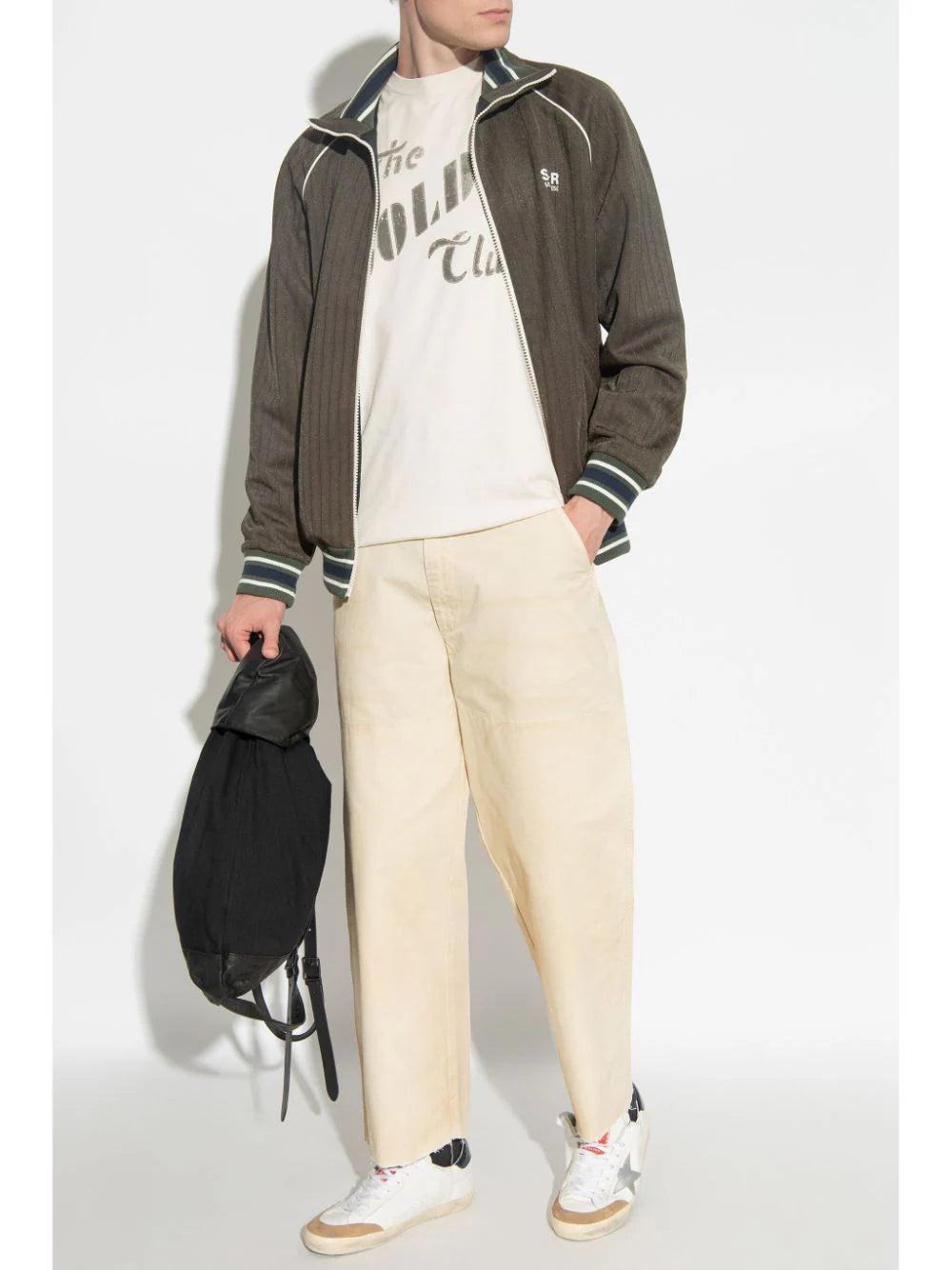 Golden Goose Zip-up sweatshirt with logo Shopping online