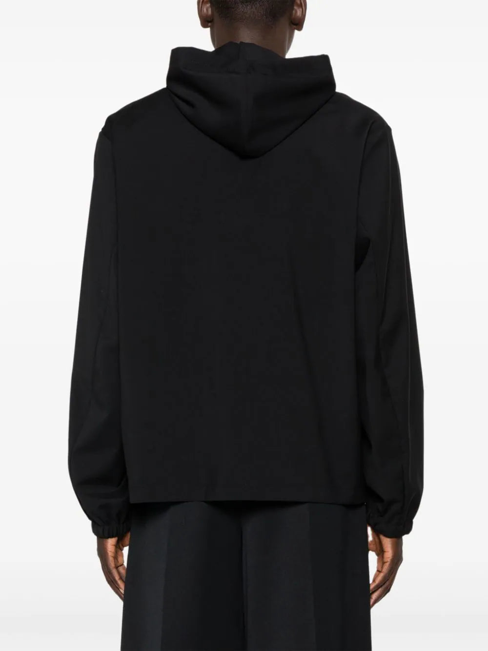Givenchy Zipped hoodie in wool with 4g detail Offerta Giorno del Papà