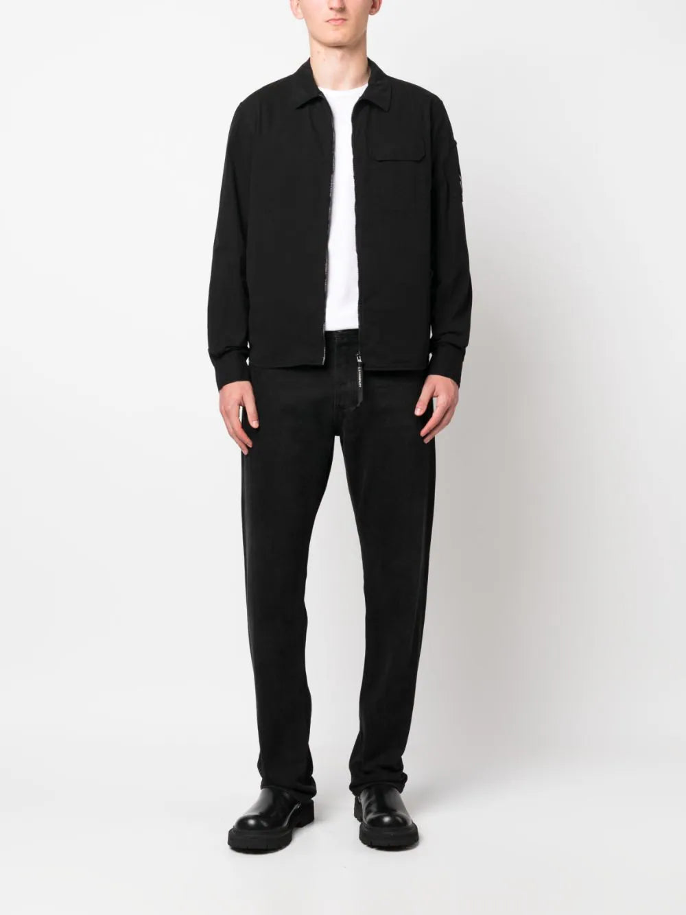 CP COMPANY Zipped shirt Smaltimento dello stoccaggio