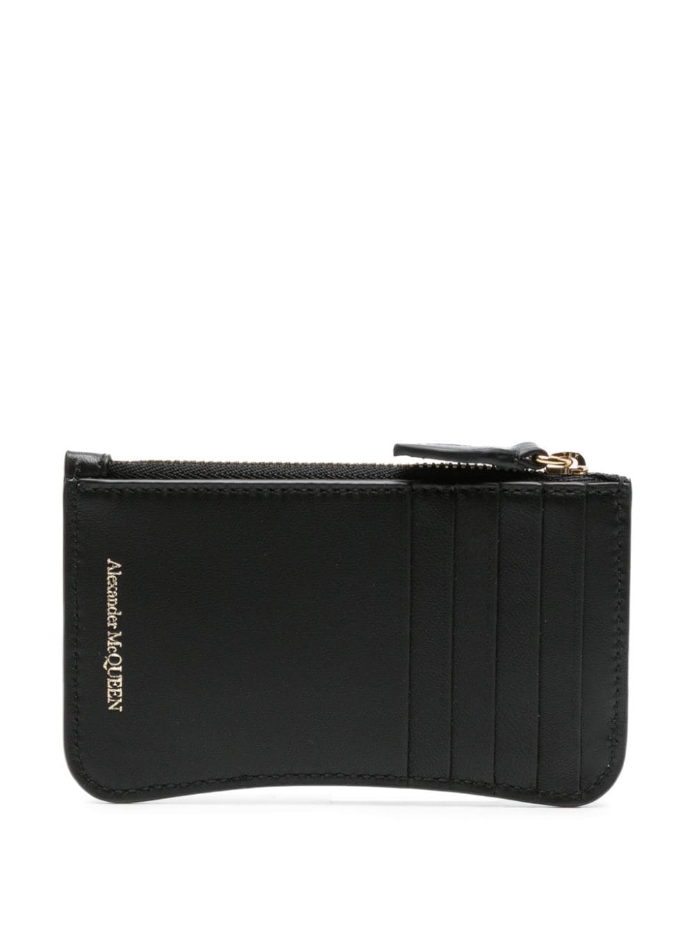 Alexander McQueen Zip card holder Latest fashion