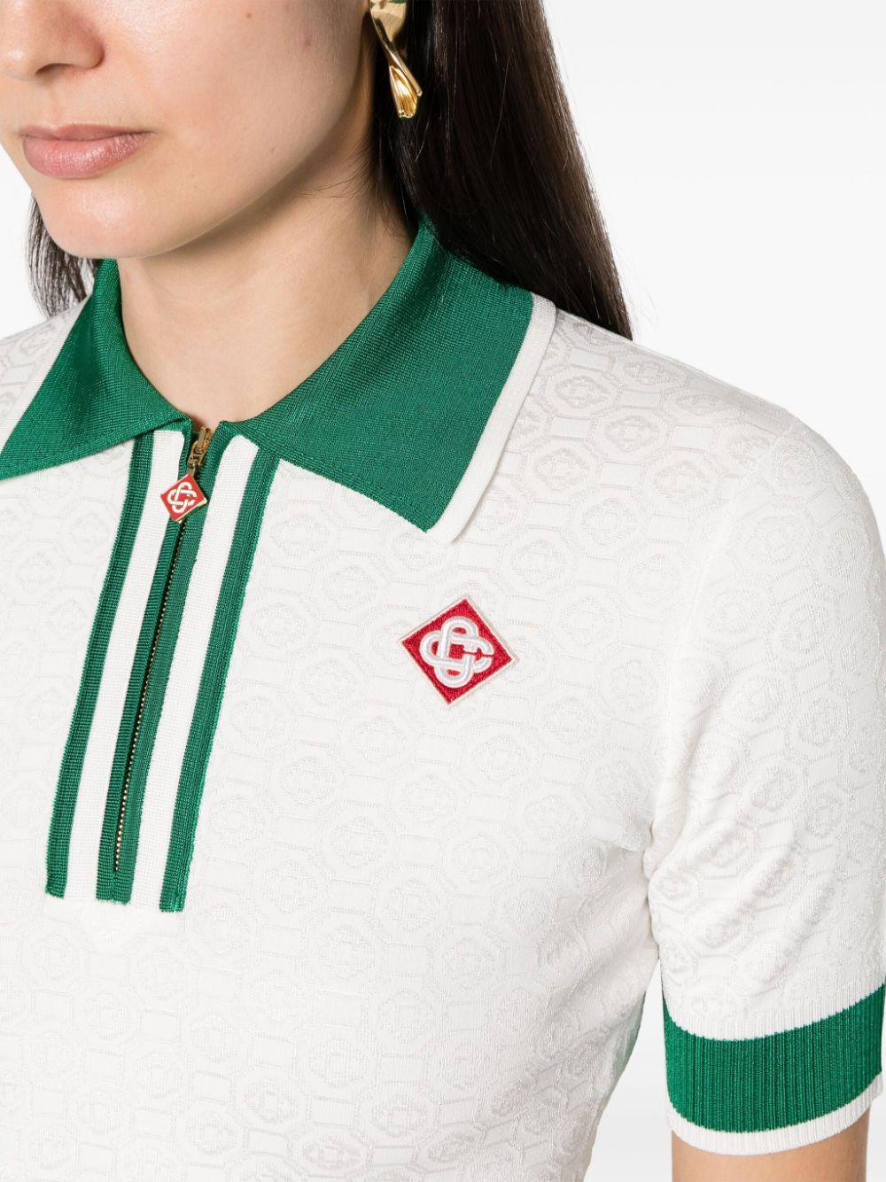 CASABLANCA 3d monogram polo Offerte giornaliere
