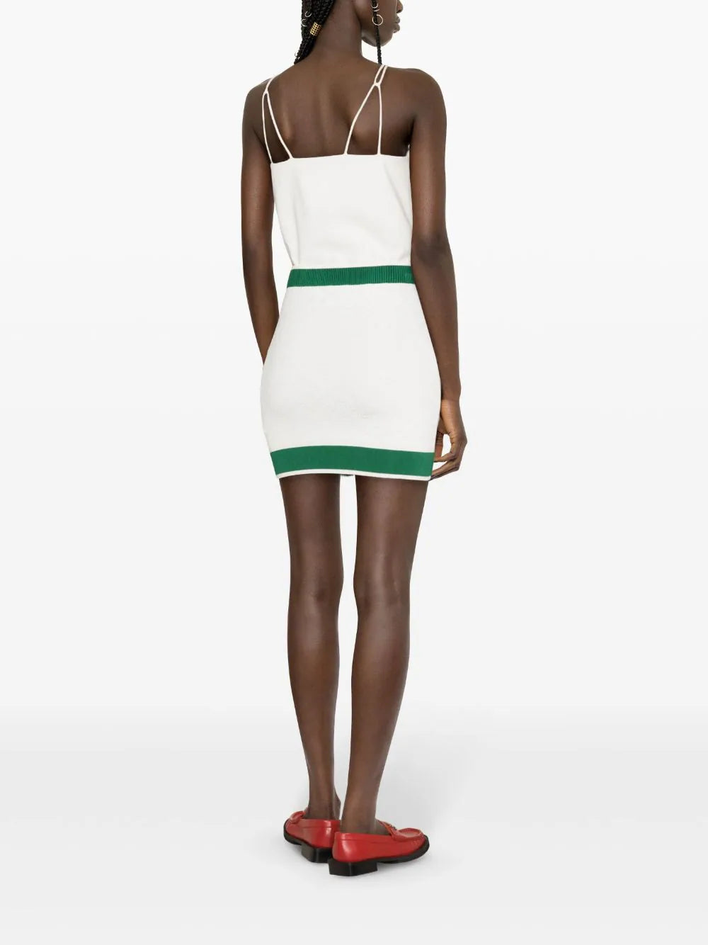 CASABLANCA 3d monogram skirt Offerte speciali