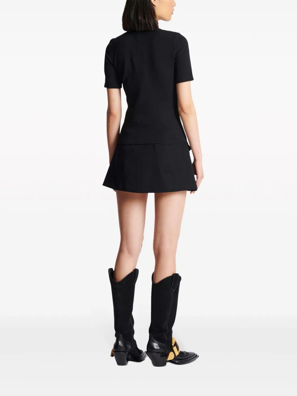 BALMAIN 6-button jersey t-shirt Duty-free