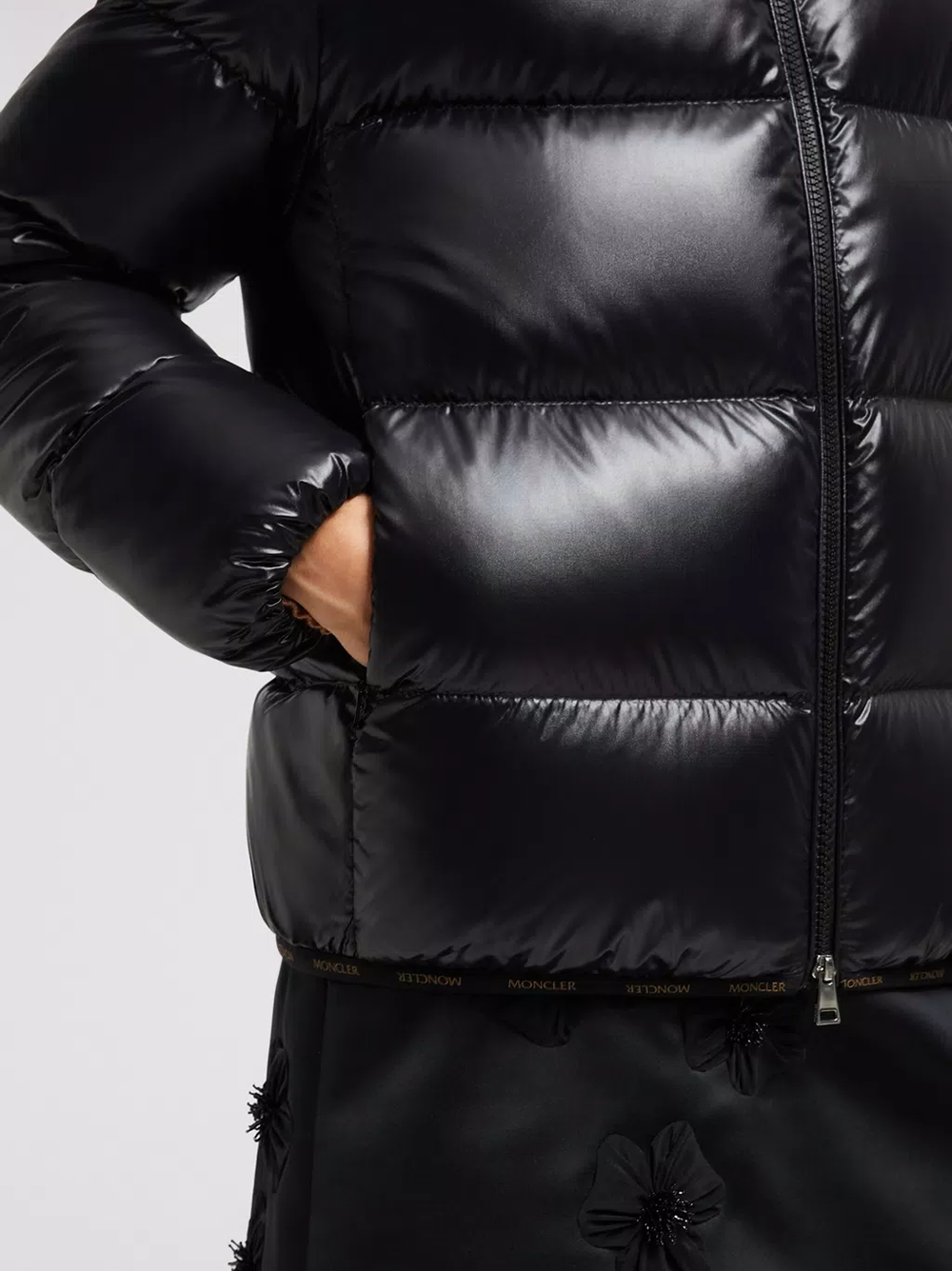 MONCLER Abbadia down jacket In Linea
