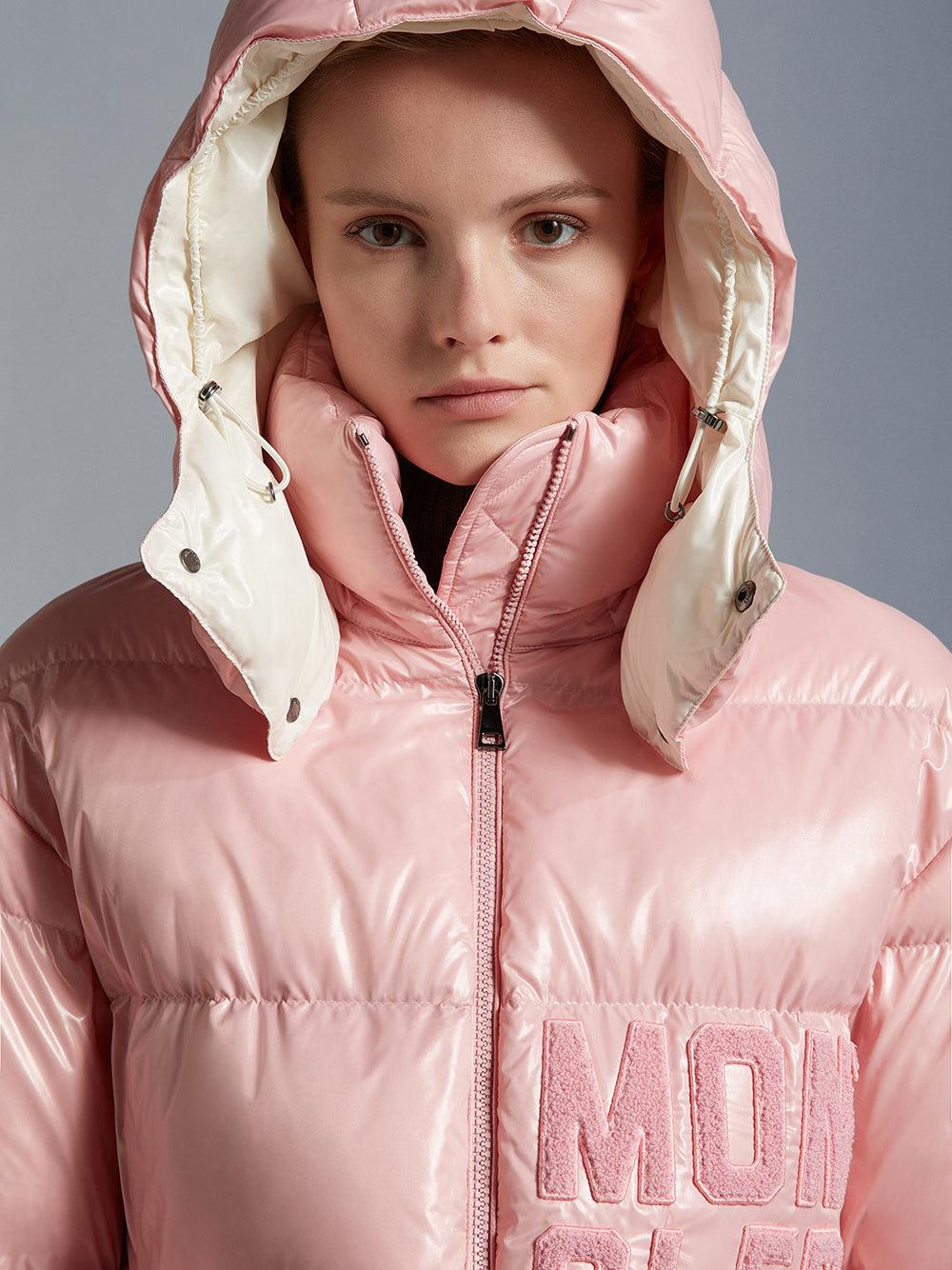 MONCLER Abbaye short down jacket Qualità