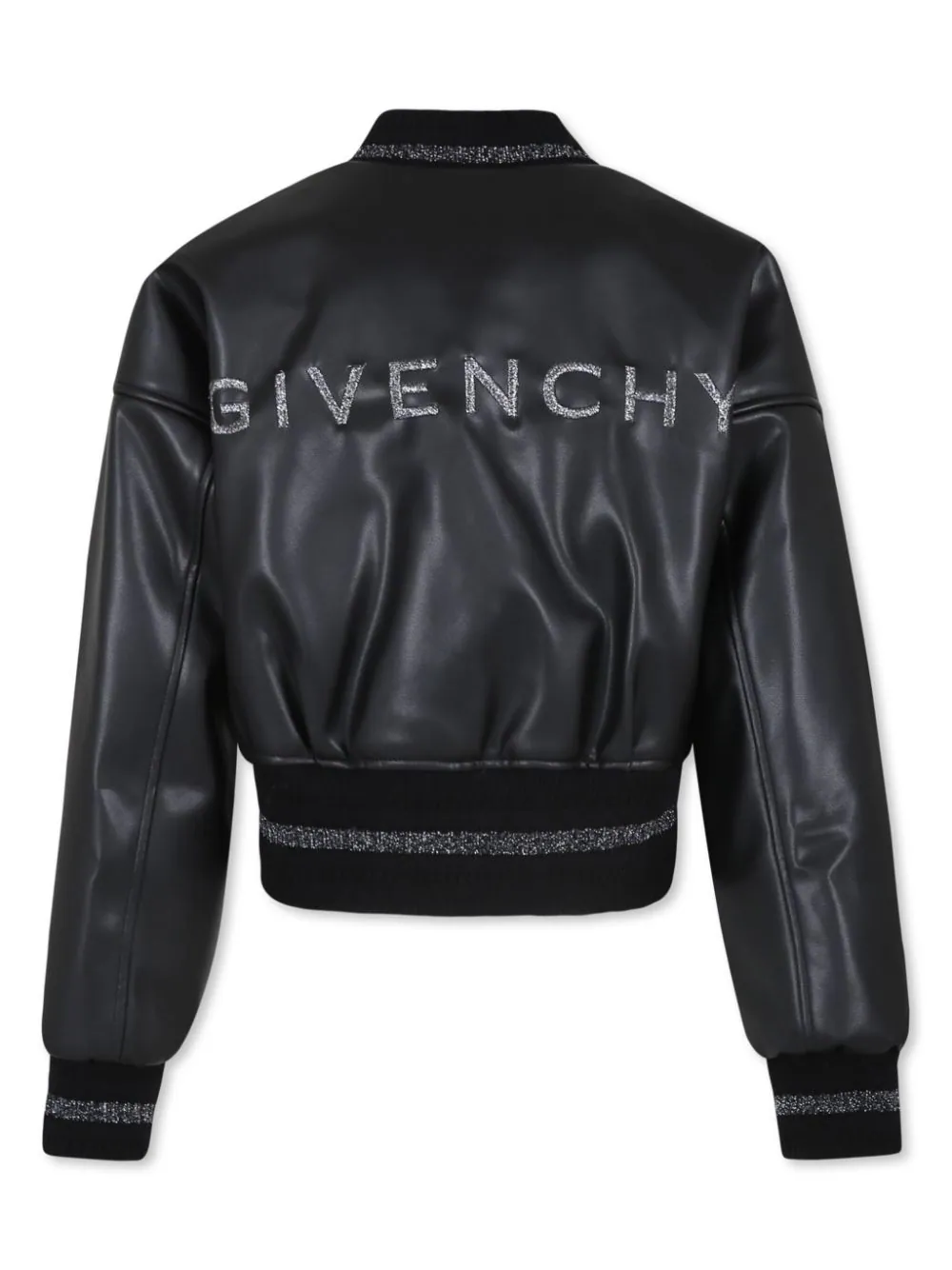 Givenchy Kids 4g-plaque faux-leather jacket Convenienza