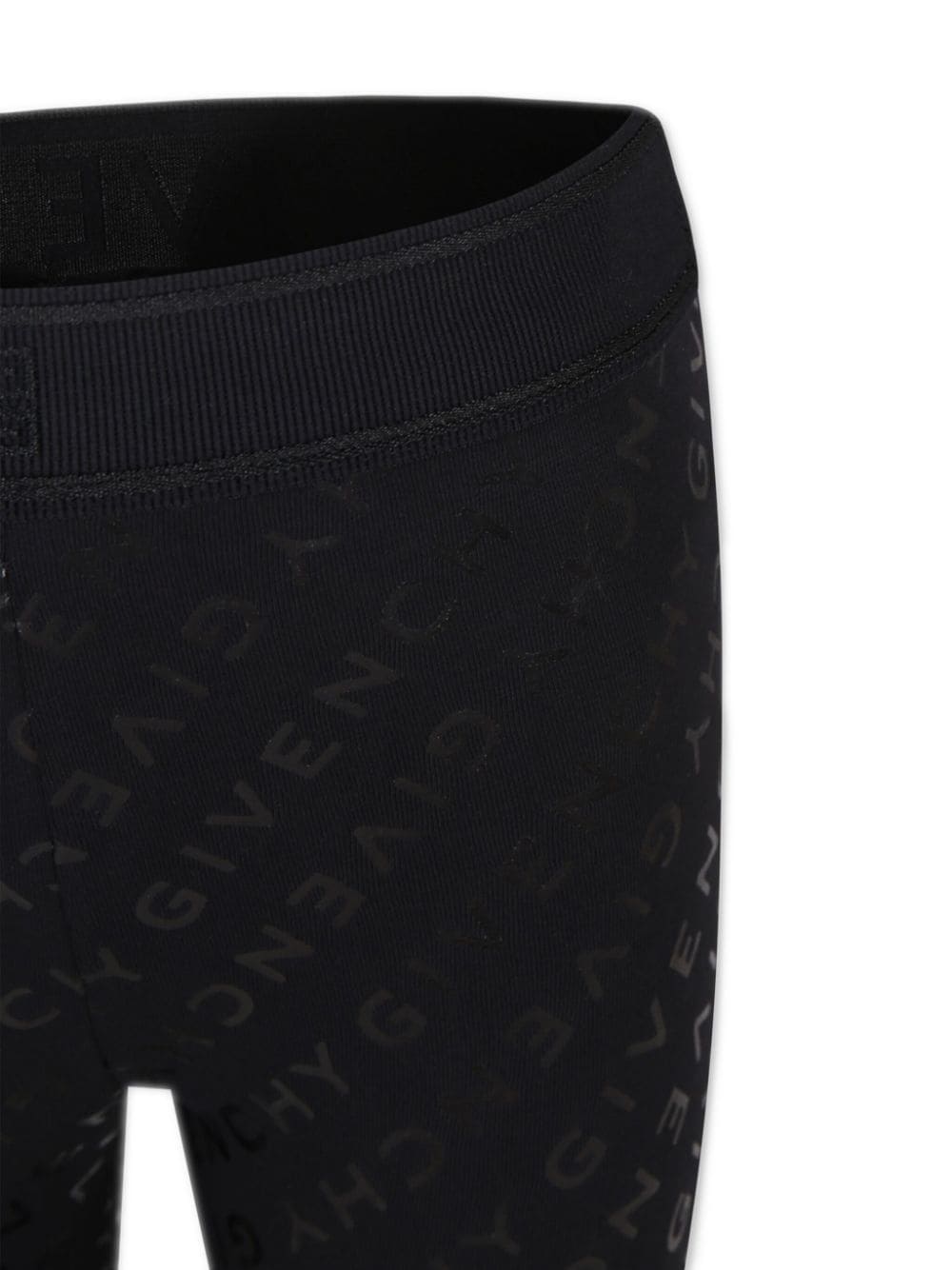 Givenchy Kids Leggings with all-over logo Vendita Economica