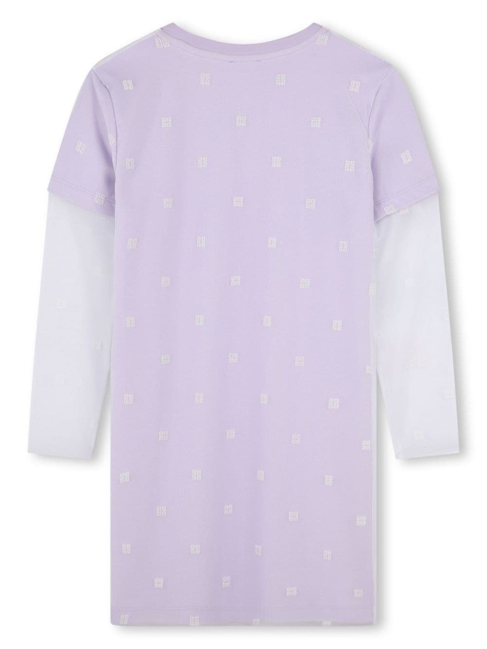 Givenchy Kids Layered t-shirt dress Saldi Di Fabbrica