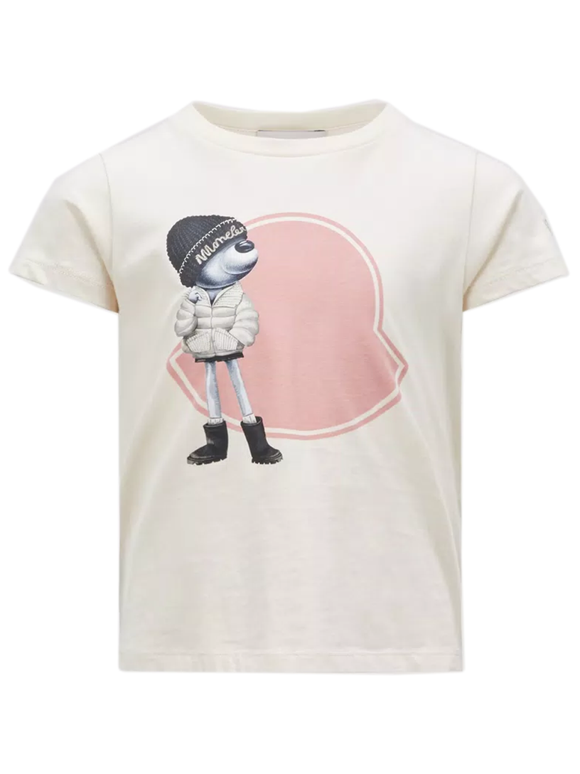 MONCLER Kids T-shirt with print Comprare a buon mercato