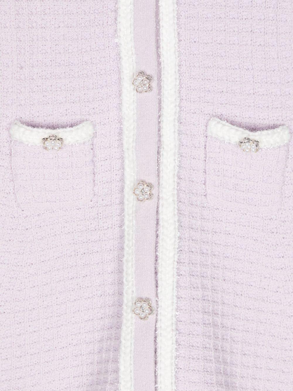 SELF PORTRAIT Kids Knit mini dress Fornitura limitata