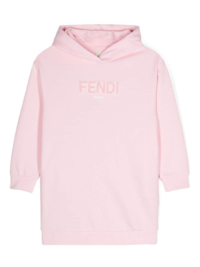 FENDI Kids Sweatshirt with embossed logo Smaltimento dello stoccaggio