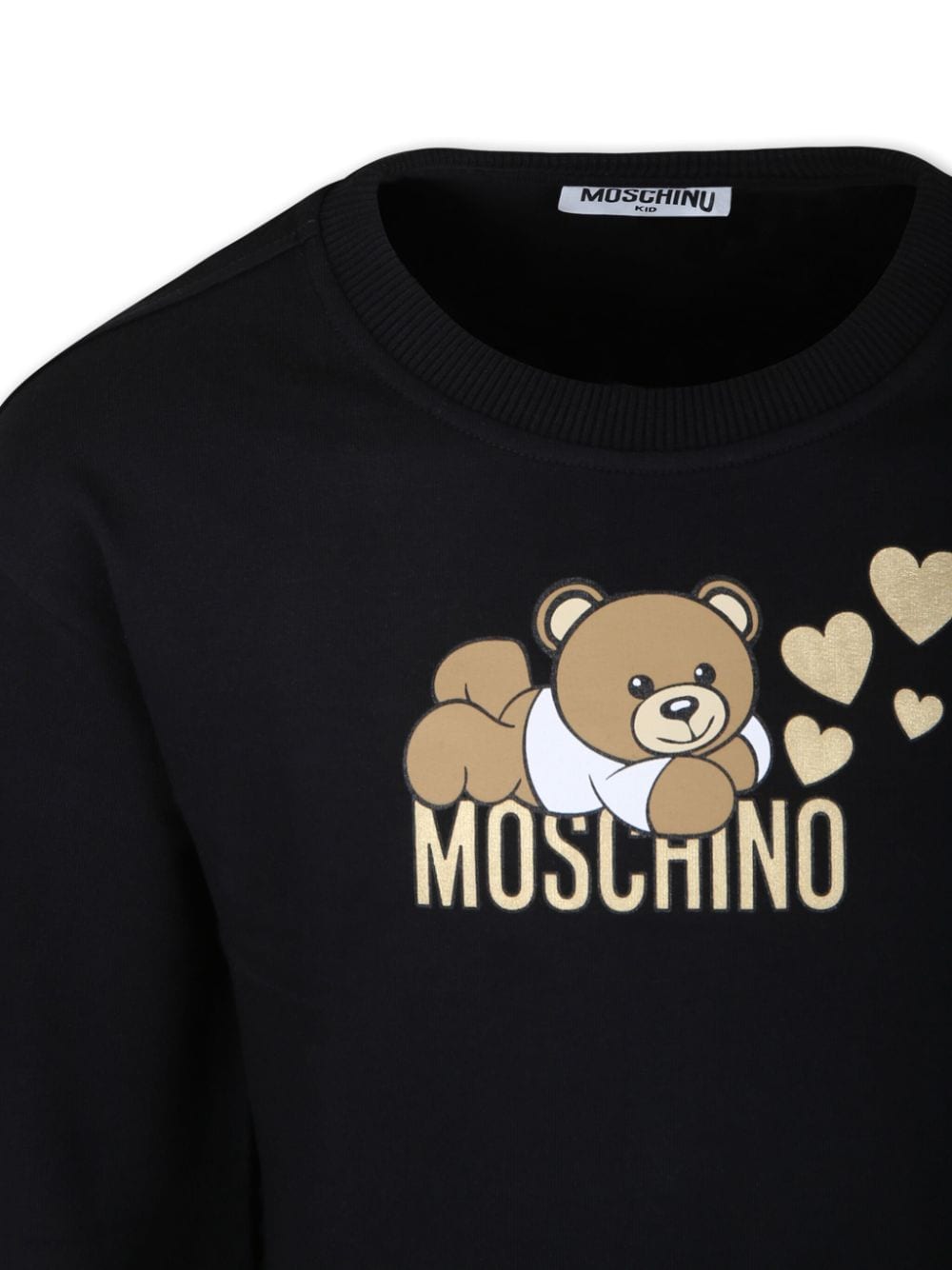 Moschino Kids Sweatshirt with rouches and teddy bear print Nuovi prodotti