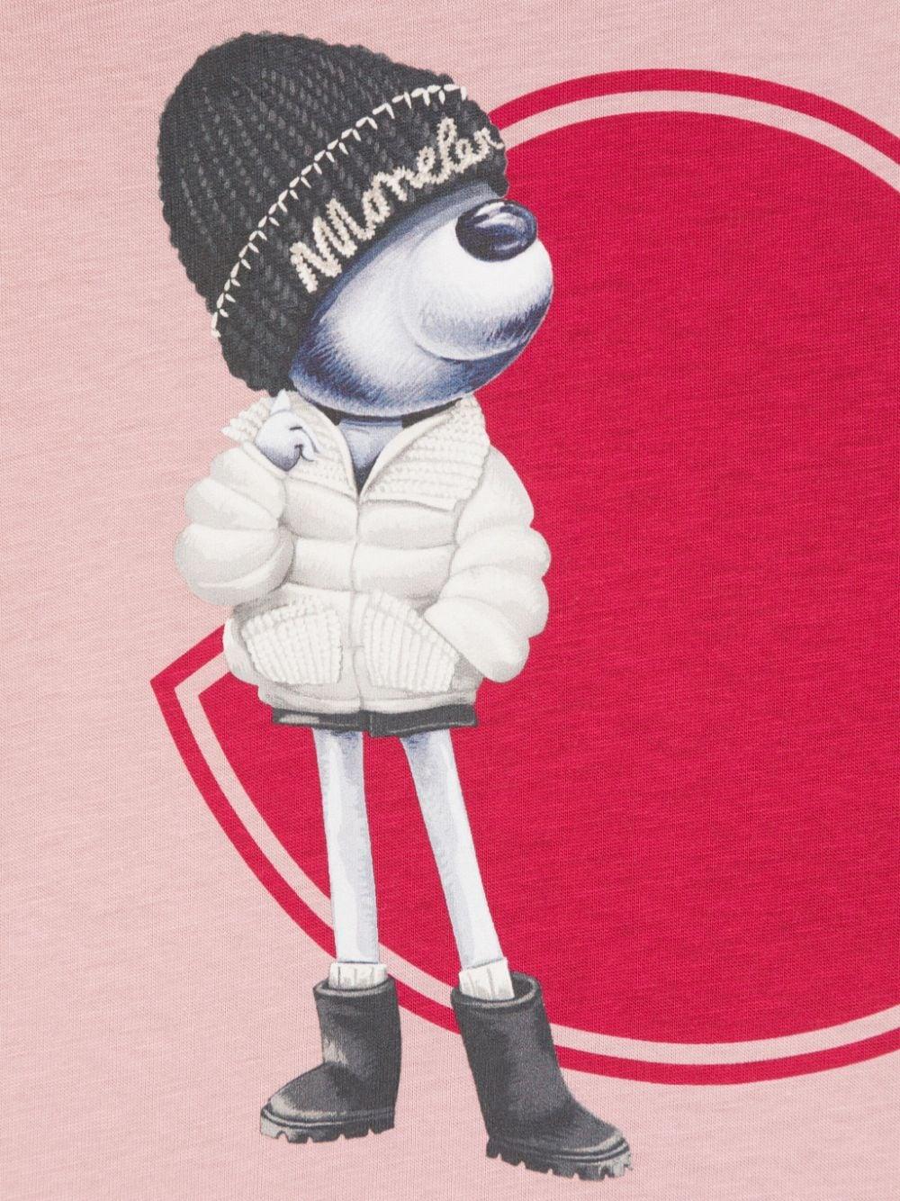 MONCLER Kids T-shirt with print Offerte stagionali