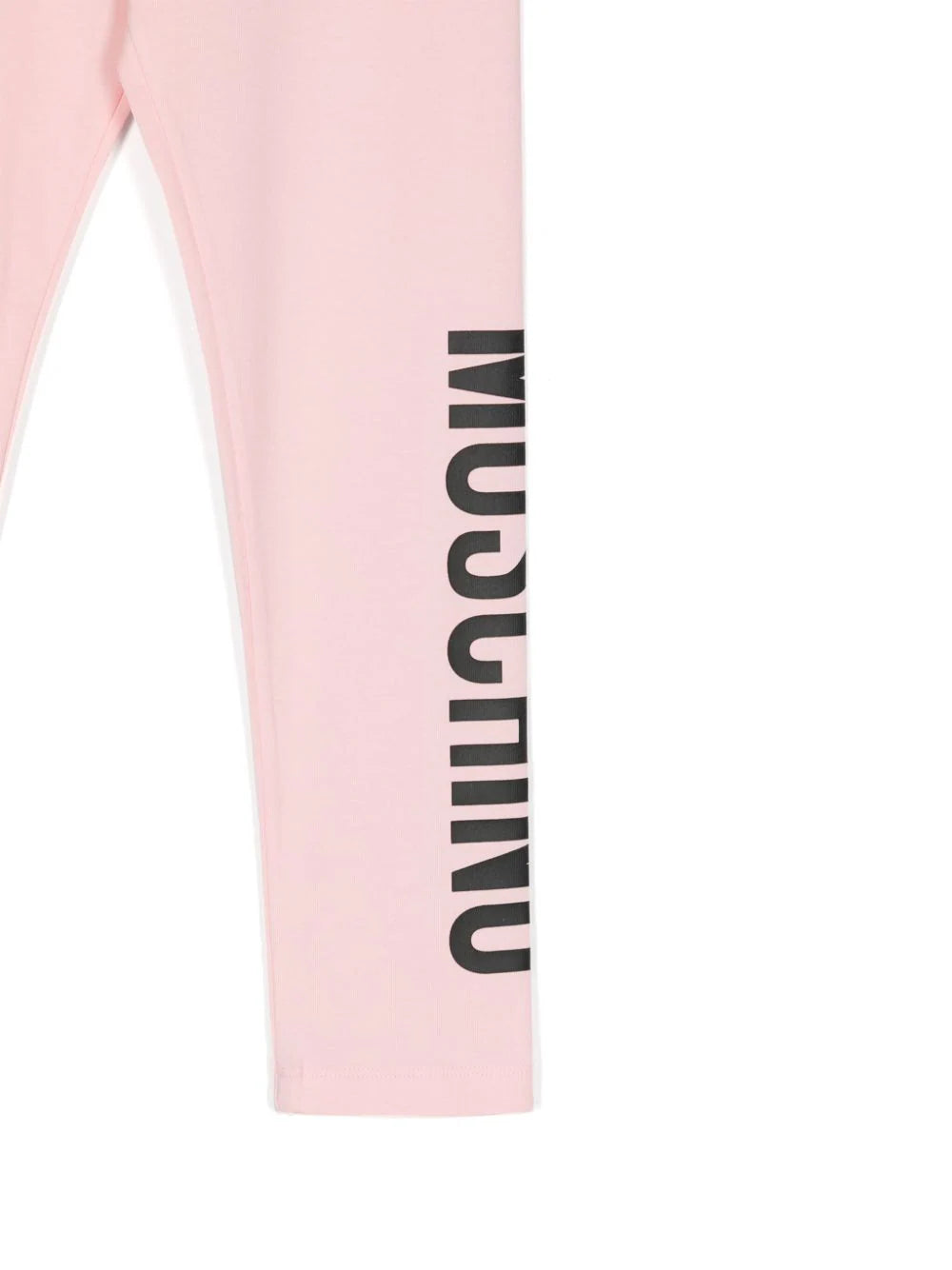 Moschino Kids Logo print jersey leggings Enormi risparmi