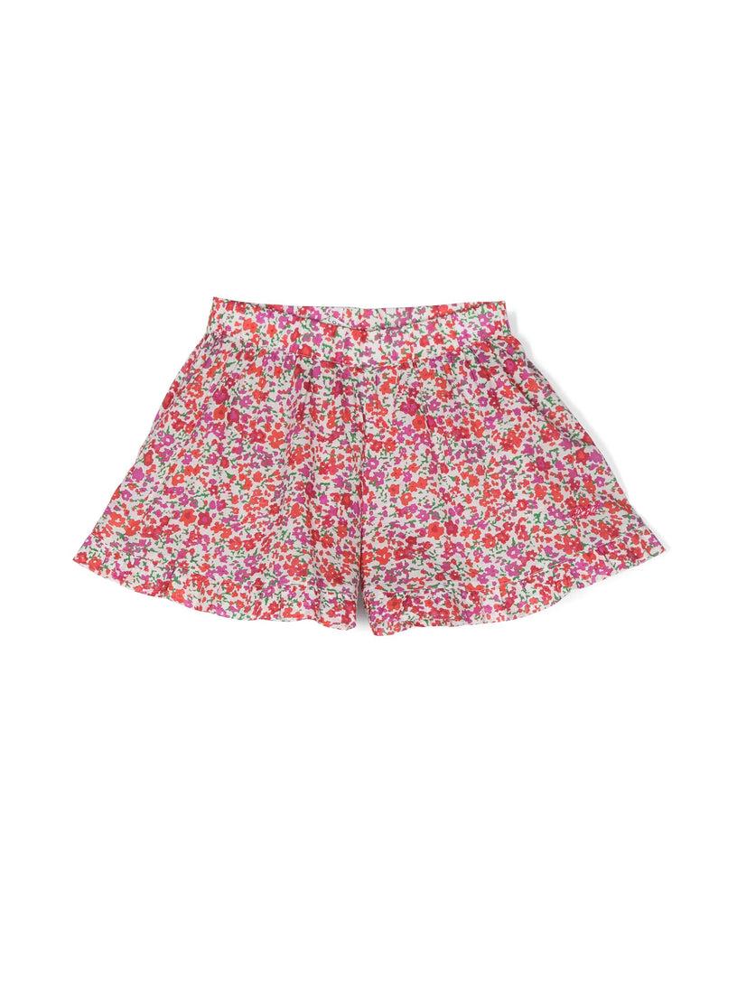 Philosophy Kids Shorts with flower print ACQUISTA ORA