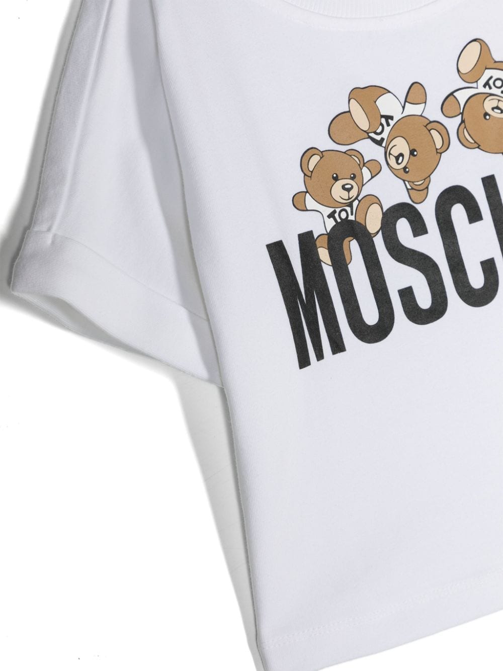 Moschino Kids Teddy logo t-shirt Enormi sconti