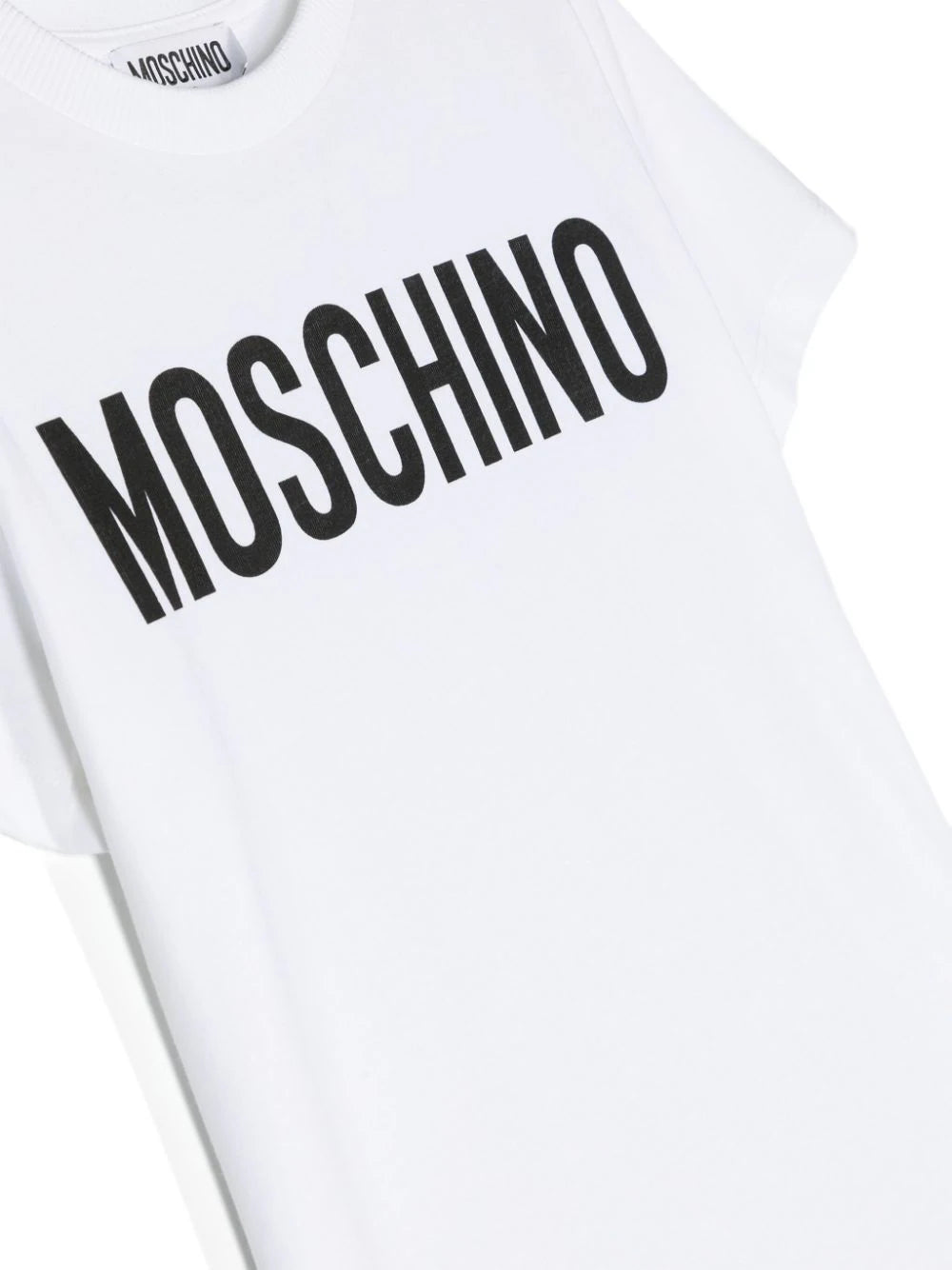 Moschino Kids Logo print jersey t-shirt In vendita