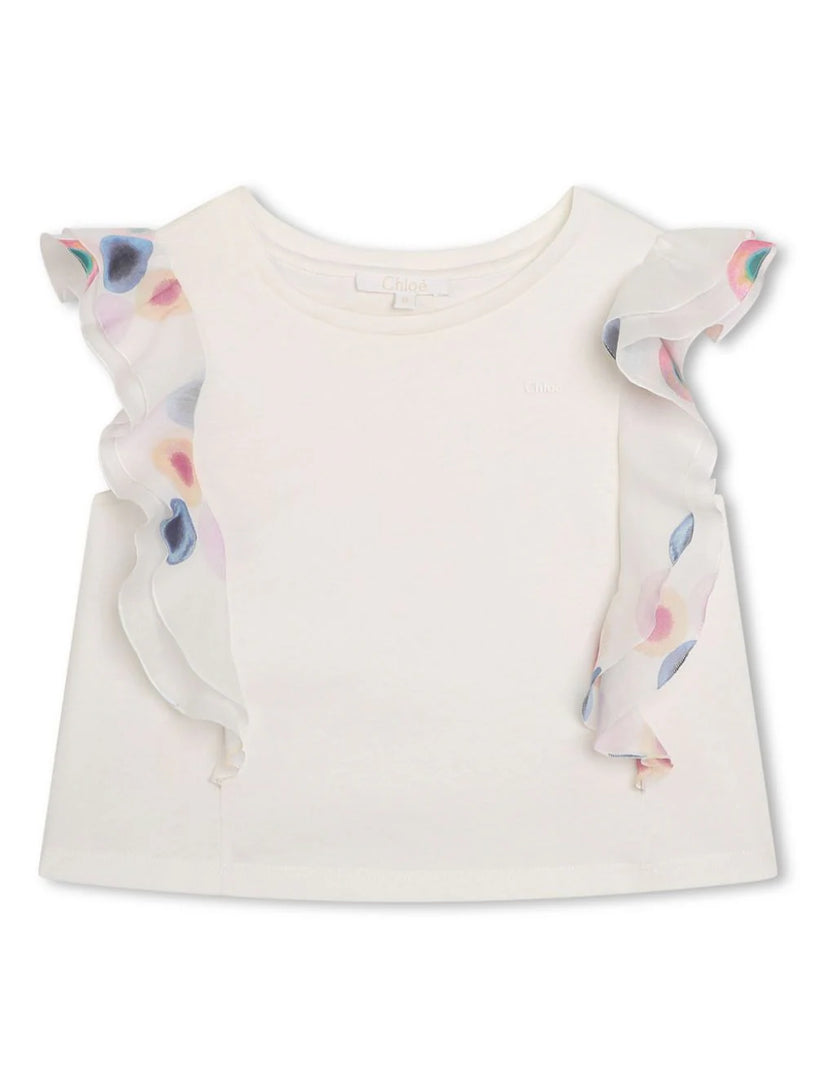 Chloé Kids Ruffled blouse Affare Del Giorno