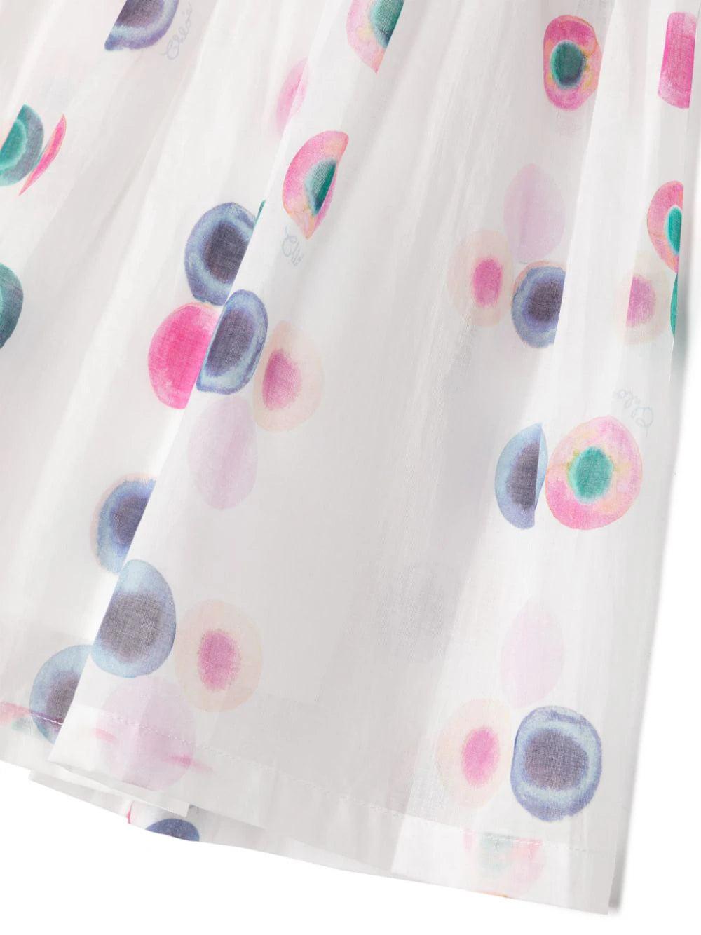 Chloé Kids Graphic-print skirt Prezzo Ridotto